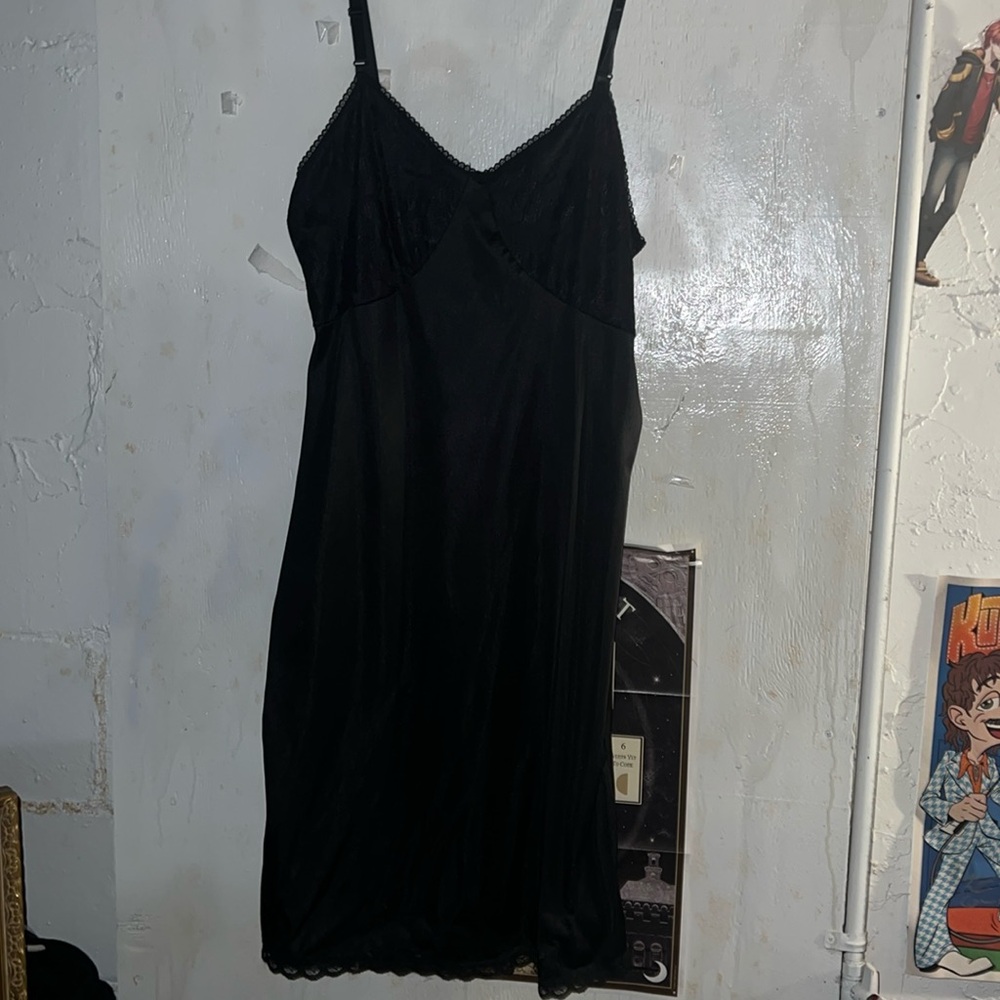 Medium Length Silk Dress